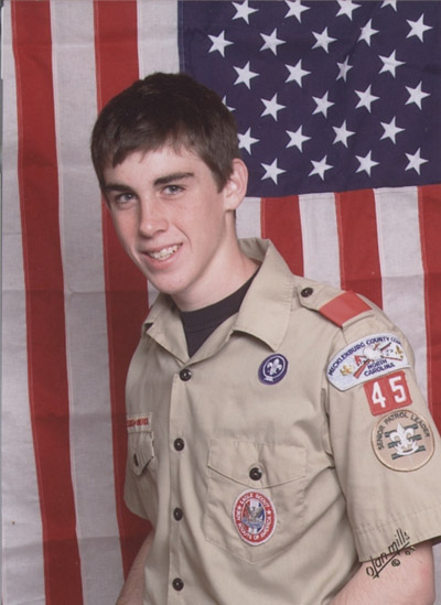 Frank Lentz, Eagle Scout