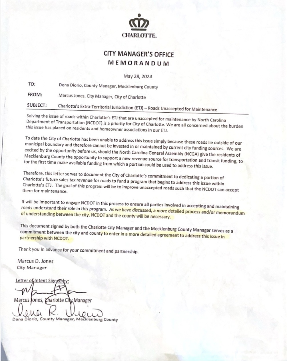 Memorandum