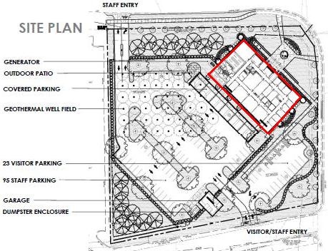 Steele Creek Police Station Site Plan