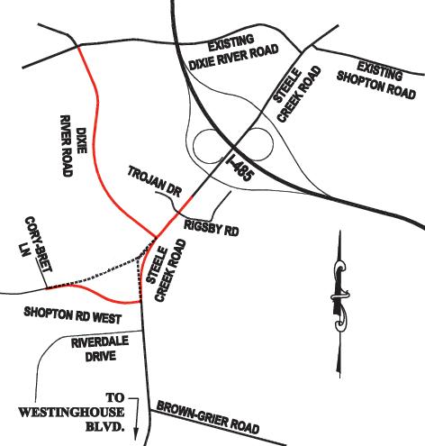 New Steele Creek Roads